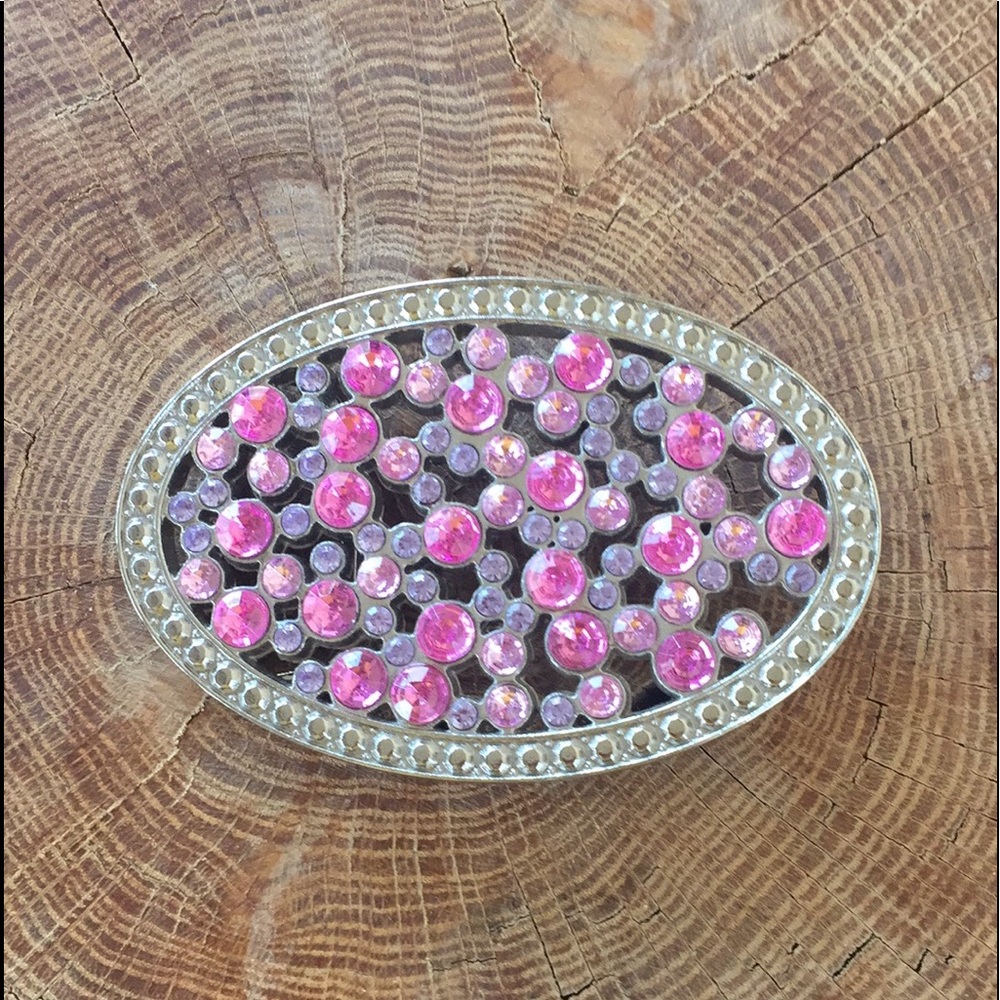 Rhinestone Belt Buckle